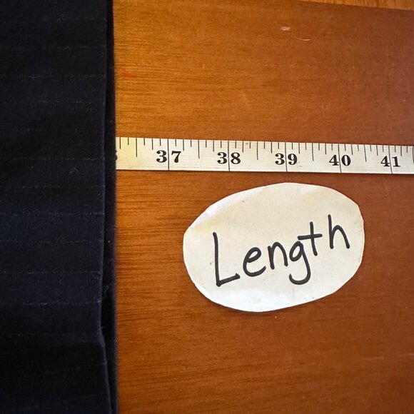 Spanx Womens Blue Wide-Leg Pinstripe Pants XL - Picture 5 of 8